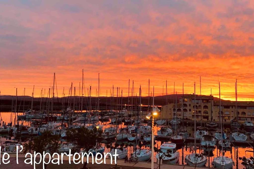 Appartement Avec Vue Sur Le Port Leucate Exterior foto